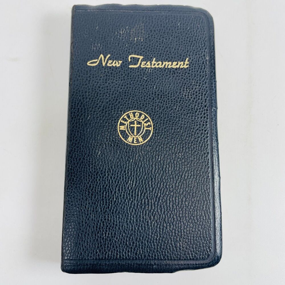New Testament RSV 1946 Methodist Men American Bible Society Compact Pocket Bible